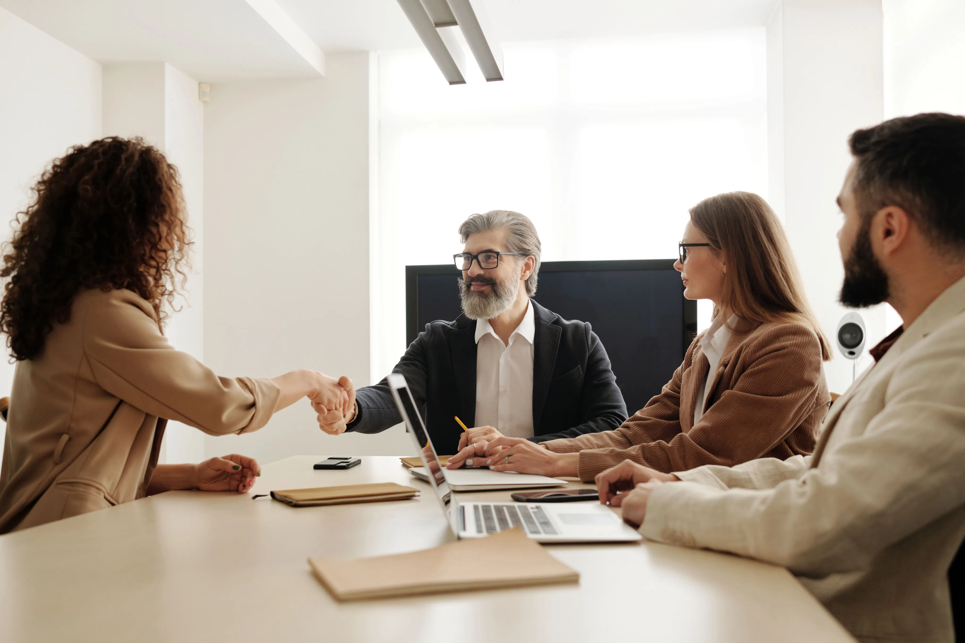HR Partnership Handshake